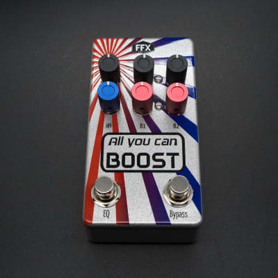 FFX Pedals All you can Boost V1.5 // Boost + Overdrive + Equalizer// Free EU Shipping image 2