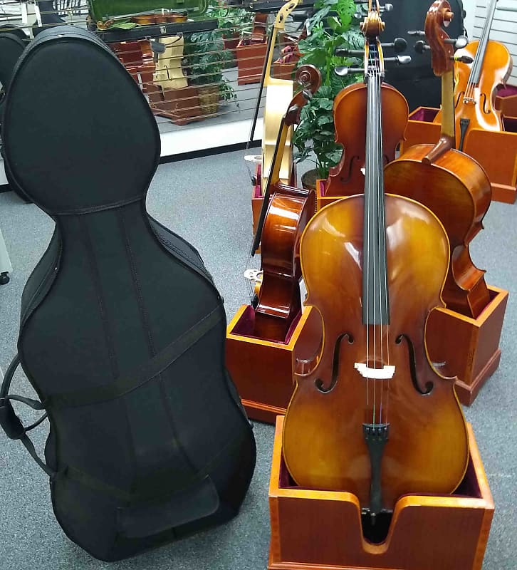 Vienna Strings Hamburg Handcraft Cello Natural Spirit Varnish image 1