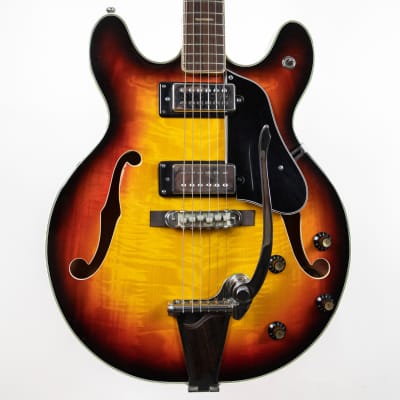 Univox 1971/72 Coily Hollowbody Sunburst | Reverb Italia