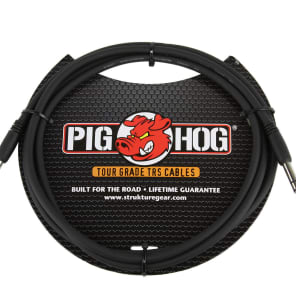 Pig Hog PTRS06 1/4" TRS Cable - 6'