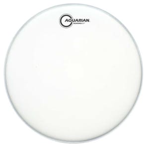 Aquarian TCRSP2-16-U 16" Texture Coated White Response 2 Drum Head
