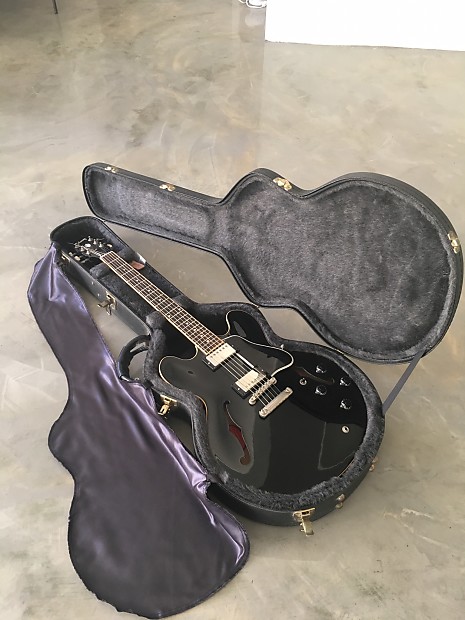 Gibson Es-335 Custom Shop 2008 Ebony | Reverb