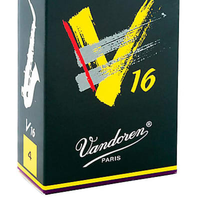 Vandoren V16 Alto Saxophone Reeds Strength 4 (Box of 10) image 2
