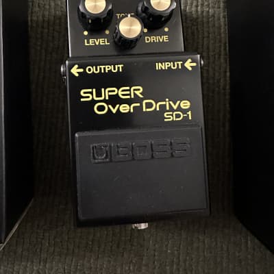 Boss SD-1 40th Anniversary Limited Edition Super Overdrive