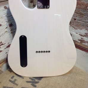 Fender Cabronita Telecaster Thinline  White Blonde W/Black Pickguard image 6