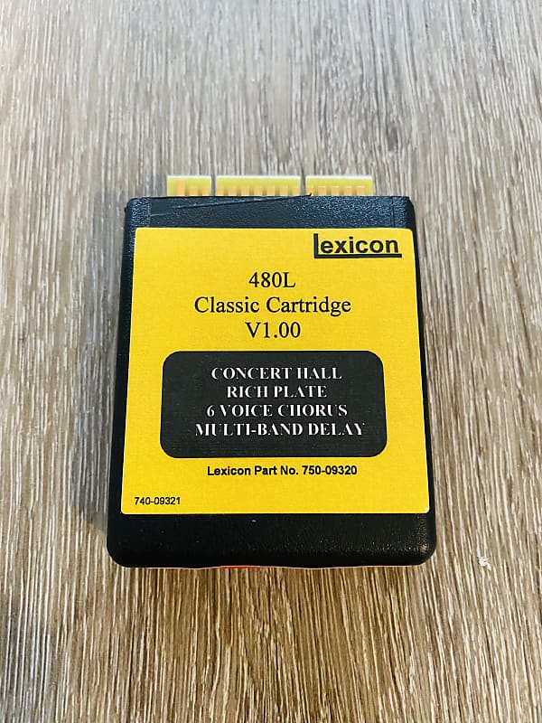 Lexicon 480L Digital Effects System Classic Cart Reverb