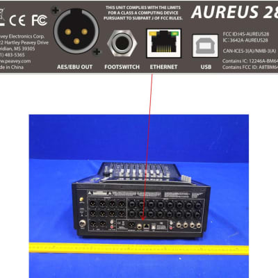 Peavey Aureus 28-channel Digital Touch Screen Studio / Live Mixing Console Mixer image 7