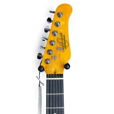 (B Stock) Oscar Schmidt OS-300-TS Strat Style Electric Guitar - Tobacco Sunburst image 5