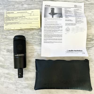 Audio-Technica - AT2035 Cardioid Condenser Microphone with Case and Instructions