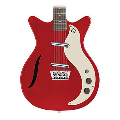 Danelectro ‘59 Vintage 12-String Red Metallic Electric Guitar image 1