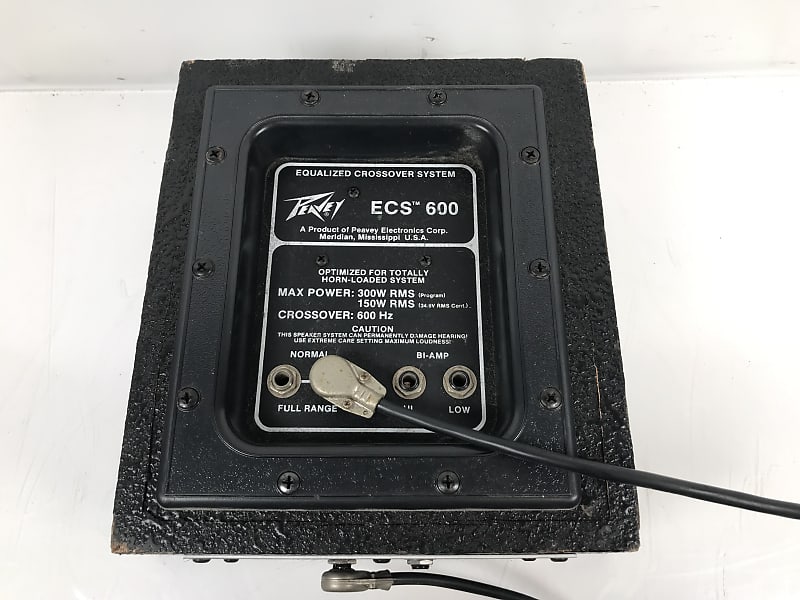 Peavey ECS 600 Equalized Crossover System Reverb