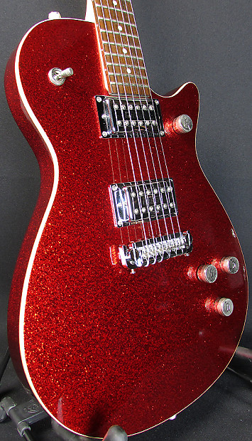 Gretsch G1619 Electromatic Sparkle Jet in Red Sparkle, Super Gretsch G1619 Electromatic Sparkle Jet in Red Sparkle, Super