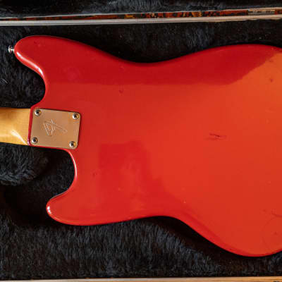1973 Fender Bronco Dakota Red with original vibrato arm image 4