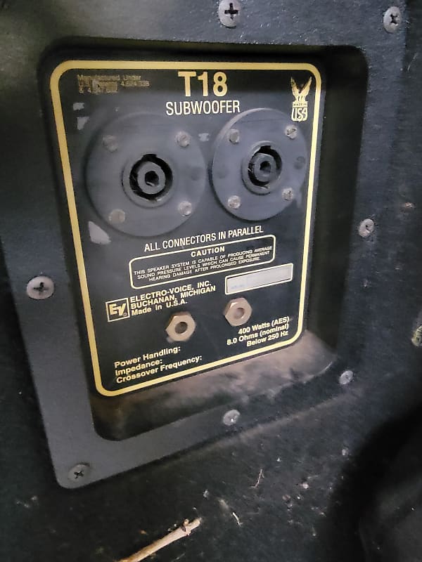 ElectroVoice T18 Mid 90s Reverb