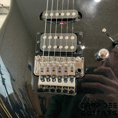 Schecter Custom Shop California Custom Pro Electric Guitar w/ Case-Black Pearl image 7