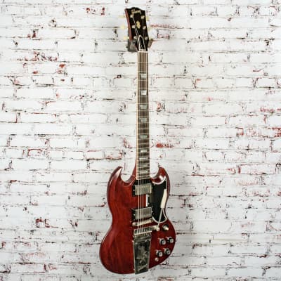 Gibson - Custom 1964 SG Standard Reissue - Electric Guitar w/ Maestro Vibrola VOS - Cherry Red - w/ Hardshell Case image 3