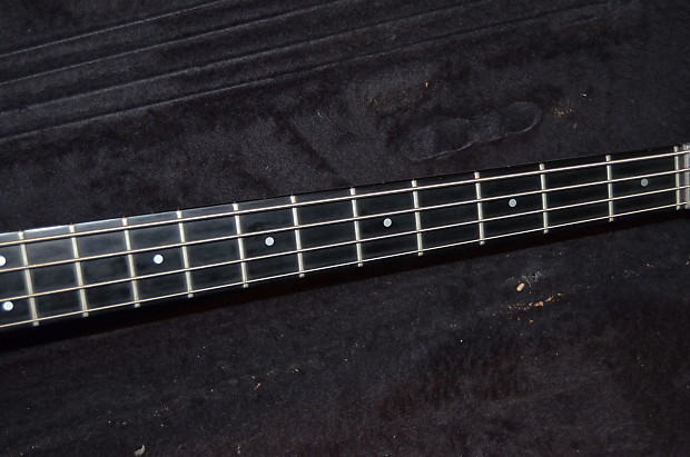 Kramer stagemaster bass guitar 1980's black image 1