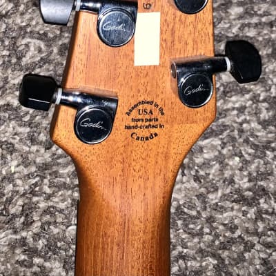 Godin xtSA Koa Natural piezo synth ready electric guitar made in the usa and Canada image 11