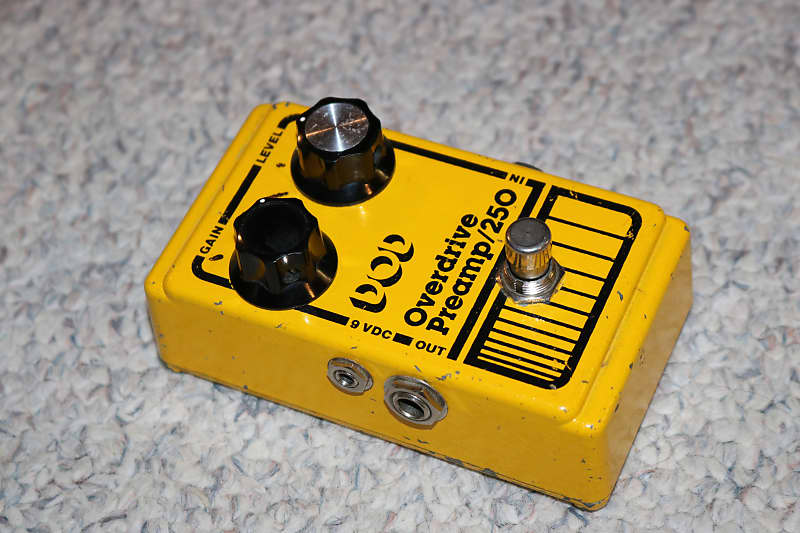 DOD Overdrive Preamp 250 Vintage 1980s | Reverb Canada