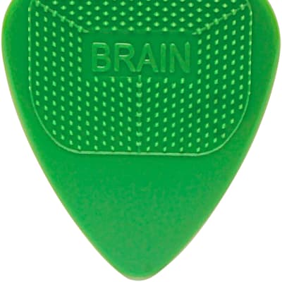 Snarling Dogs Brain Guitar Picks Nylon Green .53mm 13 picks  Green image 2
