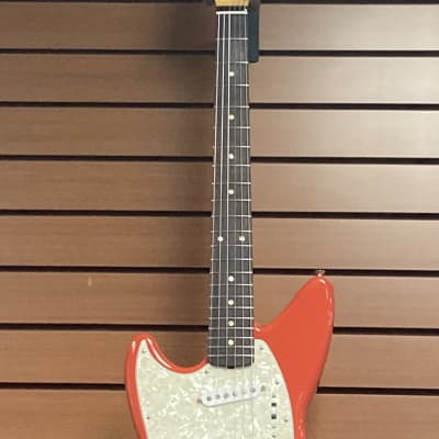 Fender Kurt Cobain Jag-Stang Left-Handed in Fiesta Red w/Gig Bag 2021 image 3