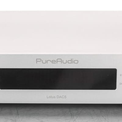 PureAudio Lotus DAC5 DAC; D/A Converter; Silver; Remote image 1