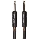 Roland Black Series 1/4" Straight/Straight Instrument Cable 20 ft. Black RIC-B20