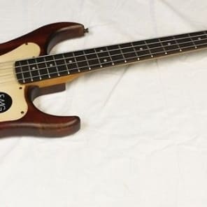 Axl Badwater APJ-820 Bass Guitar, Antique Brown, EMG Pickups