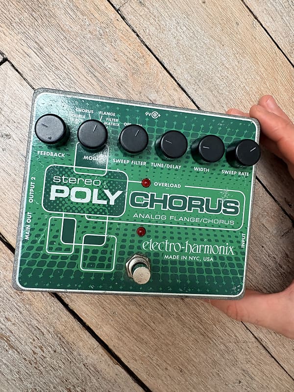 ギター electro-harmonix POLY CHORUS Electro-Harmonix Stereo Poly Chorus Reissue | Reverb Canada