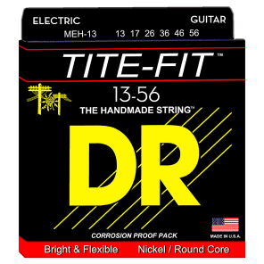 DR MEH-13 Tite Fit Electric Guitar Strings - Mega Heavy 13-56)