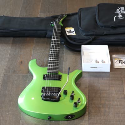 Parker Limited Edition Fly Mojo Electric Guitar Metallic Lime Green + OGB for sale