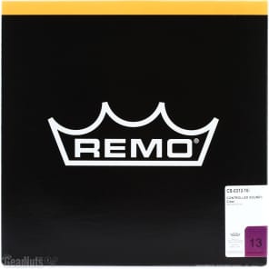 Remo Controlled Sound Clear Drumhead - 13 inch - with Black Dot image 3