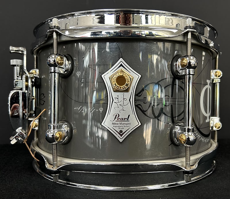 Pearl Mike Mangini Signature Snare 10x6.2 Grey Reverb Canada