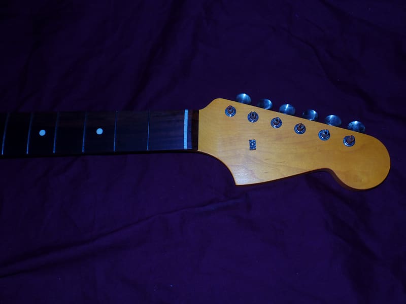 1960s vintage  relic style C shaped for fender Jazzmaster maple neck, loaded with vintage tuners image 1