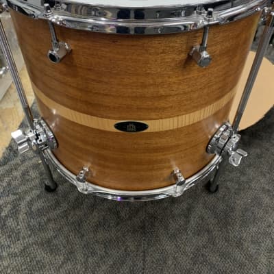 RBH Drums Monarch Mahogany w/Curly Maple Inlay (12,16,22) image 5