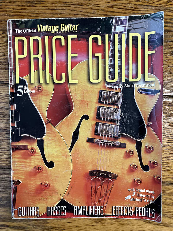 Vintage Guitar Price Guide 5th Edition, Greenwood/Wright 1996 image 1