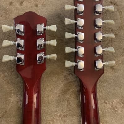 Vintage 1978 Ibanez MIJ 6 String & 12 String SG Style Doubleneck Electric Guitar  - Museum Quality! image 8