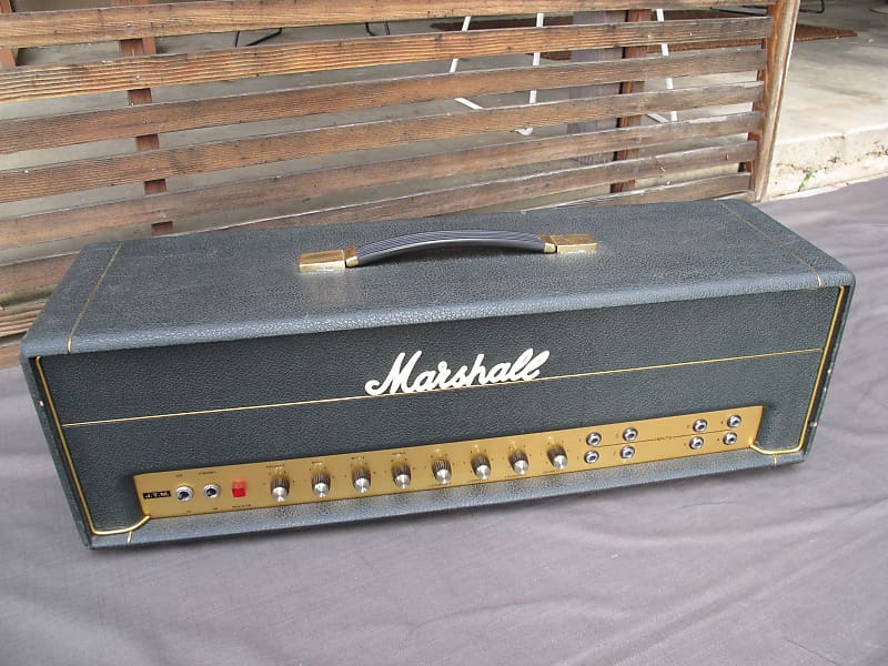 Marshall JTM 50 Black Flag 1967 Black Tolex Amp For Sale Vintage Guitar  Oldenburg