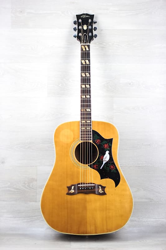 Aria DOVE CUSTOM WD-30/美品 Japan Vintage Aria WD-30 Gibson Dove replica 1974 Cherry