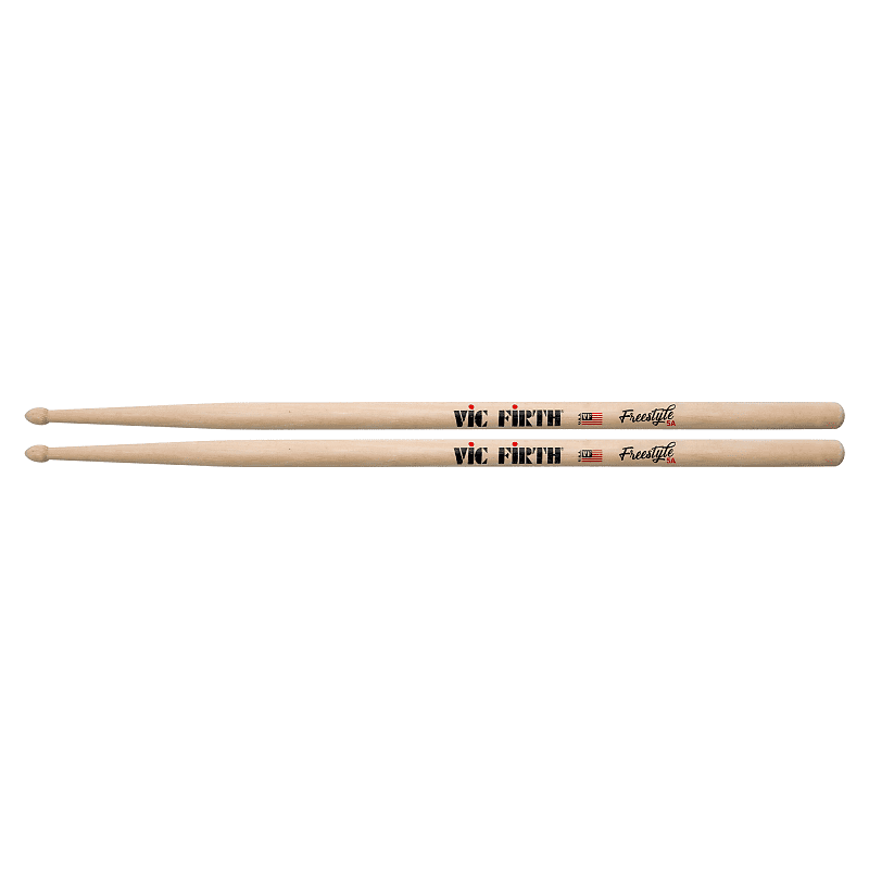 Vic Firth American Concept Freestyle 5A Wood Tip Drum Sticks image 1
