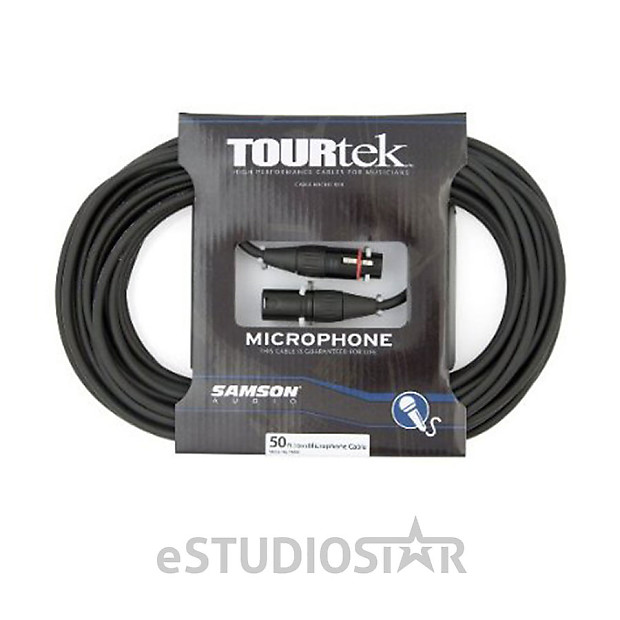 Samson TM50 Tourtek 50' Male XLR to Female XLR Mic Cable image 1