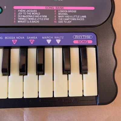 Casio ML-1 24-Key Magical Light Keyboard 1994 - Black in MINT Condition image 8