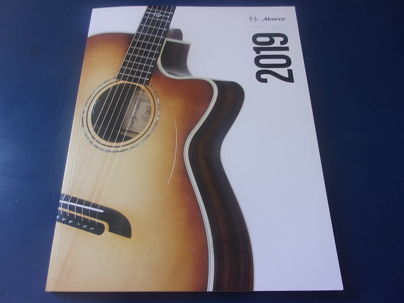 NAMM 2019 Alvarez Acoustic Guitar Maker Catalog Reverb