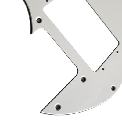 For Fender 3-Ply '72 Telecaster Thinline  Guitar Pickguard Scratch Plate, White image 3
