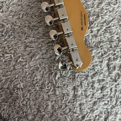 Fender Vintera ‘50s Telecaster 2019 MIM Sonic Blue Maple Fretboard Guitar image 8