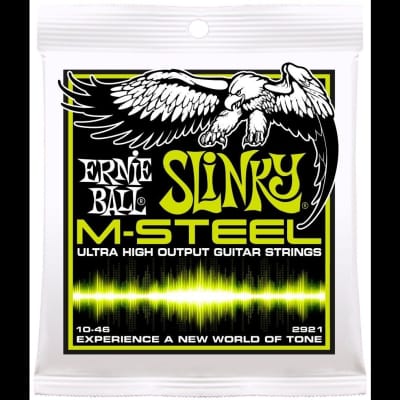 Ernie Ball 2921 M-Steel Regular Slinky Electric Guitar Strings