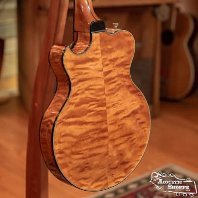 Hinde Jazz Model German Spruce/Quilted Maple #2 image 5