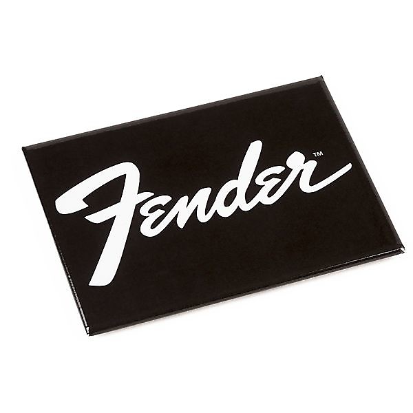Fender Black Logo Magnet 2016 image 1