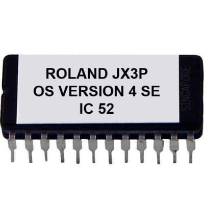 Roland JX-3P Version 4.00 SE Upgrade Firmware Update OS EPROM JX3p chip ADD velocity mod
