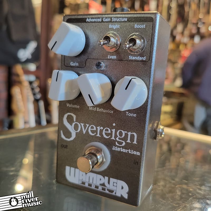 Wampler Sovereign Distortion Effects Pedal Used image 1